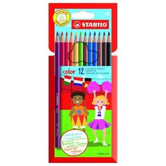 STABILO Цветные карандаши color 12 цветов (1912/77-11)
