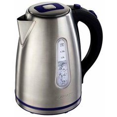 Чайник Scarlett SC-EK21S57, серебристый/фиолетовый