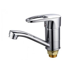 Смеситель для кухни (мойки) FAUZT FZs-802-B126 однорычажный хром