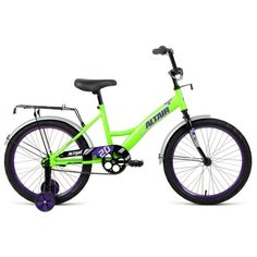 Детский велосипед ALTAIR Kids 20 (2020) зеленый/фиолетовый 13" (требует финальной сборки)