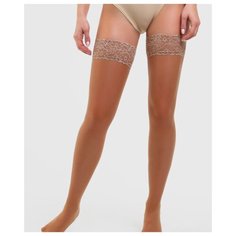 Чулки Trasparenze Orchidea 20 den, размер 1/2, fango (коричневый)