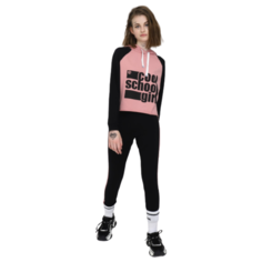 Спортивный костюм Nota Bene размер 140, черный/розовый