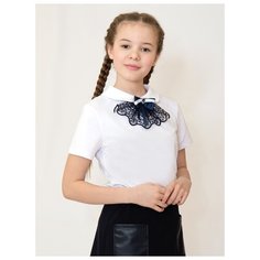 Блузка Nota Bene размер 134, молочный