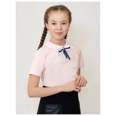 Блузка Nota Bene размер 158, светло-розовый