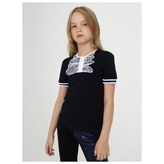 Блузка Nota Bene размер 122, темно-синий