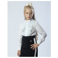 Блузка Nota Bene размер 152, голубой