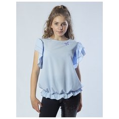 Блузка Nota Bene размер 152, голубой