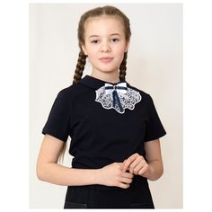 Блузка Nota Bene размер 164, темно-синий