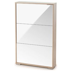 Обувница Vental Viva-3LW , размер (ШхГ): 69.5х17 см , цвет: дуб сонома/зеркало