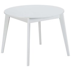 Стол кухонный STOOL GROUP Rondo, раскладной, ДхШ: 100 х 100 см, длина в разложенном виде: 135 см, белый