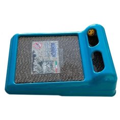 Когтеточка Georplast Flipper 40 х 28 х 14 см Голубая
