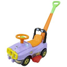 Каталка-толокар Molto Джип с ручкой №2 (6294 / 62932 / 62949 / 62956) сиреневый