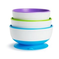 Комплект посуды Munchkin Stay Put Suction Bowls