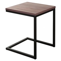 Столик журнальный R-Home Loft №1, ДхШ: 42 х 42 см, дуб табак