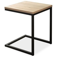 Столик приставной R-Home Loft №1, ДхШ: 50 х 50 см, дуб натуральный