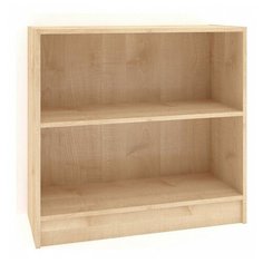 Стеллаж Баронс Лайн СТ.048.800-00 2 полки, материал: ЛДСП, ШxГxВ: 80х32х72.5 см, клен