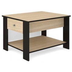 Столик журнальный Баронс Джокер-2, ДхШ: 80 х 65 см, венге цаво/дуб феррара