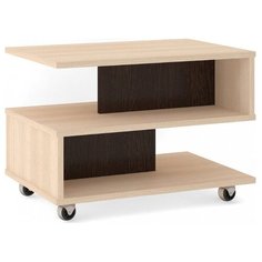 Столик журнальный Баронс Лабиринт-1 СЖ.019.700-00, ДхШ: 69.2 х 37.2 см, венге/дуб молочный