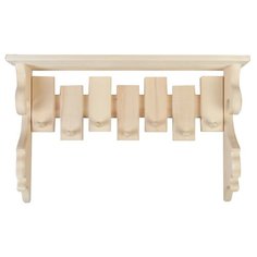 Добропаровъ Полка-вешалка 7 крючков 1635786 бежевый