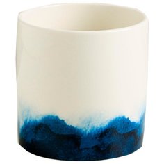 Горшок Дарите счастье Градиент 10 х 10 см белый