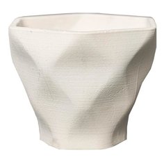 Кашпо Дарите счастье Фантазия 10,5 х 9 см белый