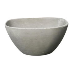 Кашпо Дарите счастье Классика 20 х 8,5 см серый