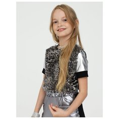 Футболка Nota Bene размер 164, серый/черный