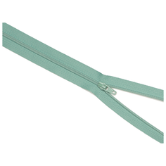 YKK Молния витая неразъемная 0561179/12, 12 см, серо-зеленый/серо-зеленый