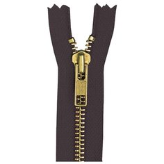 YKK Молния неразъёмная 0504219/14, 14 см, палисандровый/палисандровый