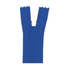 YKK Молния витая неразъемная 0561179/12, 12 см, 918 королевский синий/королевский синий
