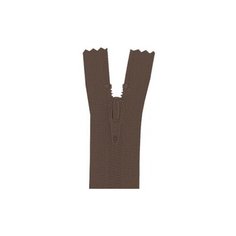 YKK Молния витая неразъемная 0561179/16, 16 см, табак/табак