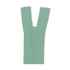 YKK Молния витая неразъемная 0561179/16, 16 см, 823 пастельно-зеленый/пастельно-зеленый