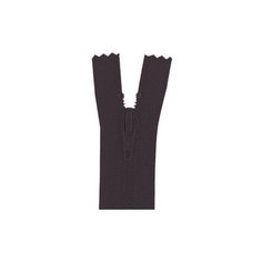 YKK Молния витая неразъемная 0561179/16, 16 см, палисандровый/палисандровый