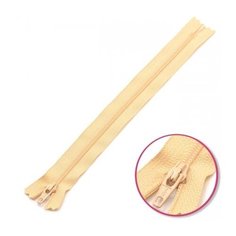 YKK Молния витая неразъемная 0561179/12, 12 см, телесный/телесный