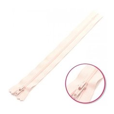 YKK Молния витая неразъемная 0561179/16, 16 см, светло-розовый/светло-розовый