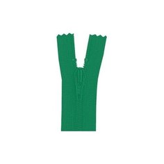 YKK Молния витая неразъемная 0561179/16, 16 см, зеленая листва/зеленая листва