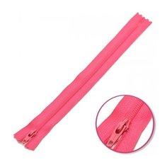 YKK Молния витая неразъемная 0561179/16, 16 см, розовый/розовый