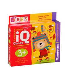 Настольная игра Айрис-Пресс IQ Игры с картами. Мишутка