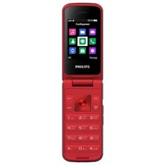 Телефон Philips Xenium E255 красный