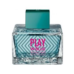 Туалетная вода Antonio Banderas Play in Blue Seduction for Women, 80 мл