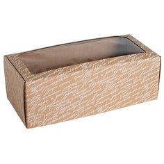 Коробка подарочная Дарите счастье Для тебя 16 × 35 × 12 см бежевый