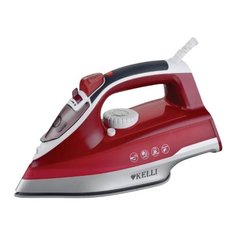 Утюг Kelli KL-1622 красный/белый