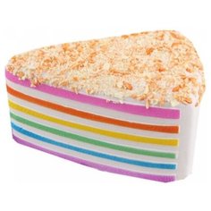 Игрушка-мялка 1 TOY Кусок торта Т15868 бежевый