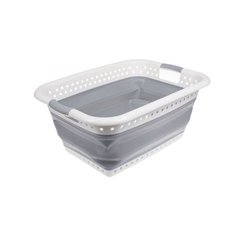 BRADEX Корзина складная 37 л, 60х45х28 белый