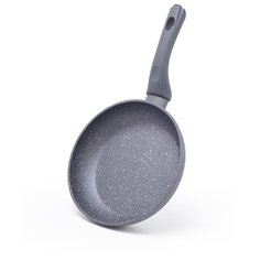 Сковорода Fissman Rock stone 4430 20 см, серый