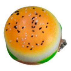 Игрушка-мялка 1 TOY Бургер Т13899 коричневый