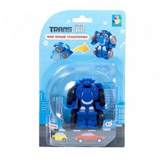 Трансформер 1 TOY Мой первый трансформер Суперкар Т16519 / Т16512 суперкар синий