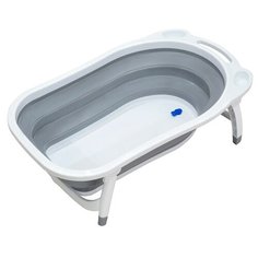 Ванночка Funkids Folding Smart Bath серый