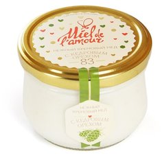Крем-мед Miel de lamour кремовый с кедровым орехом