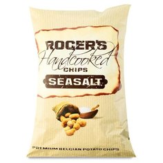 Чипсы Roger & Roger Handcooked картофельные с морской солью, 150 г